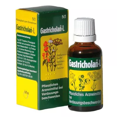 GASTRICHOLAN-L Perorálna tekutina, 30 ml GASTRICHOLAN-L Perorálna tekutina, 30 ml