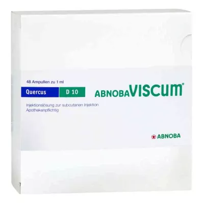 Ampulky Abnobaviscum Quercus D10 (48 kusov)