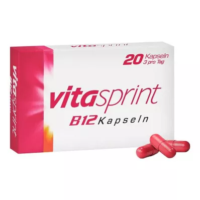 VITASPRINT Kapsuly B12, 20 ks