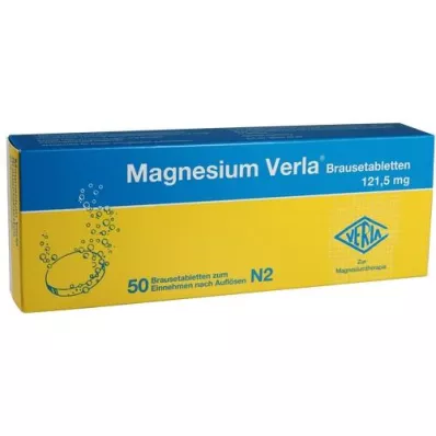 MAGNESIUM VERLA Šumivé tablety, 50 ks