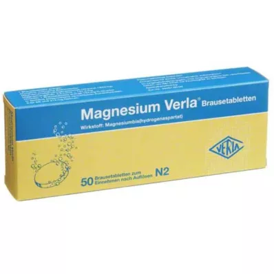 MAGNESIUM VERLA Šumivé tablety, 50 ks MAGNESIUM VERLA Šumivé tablety, 50 ks