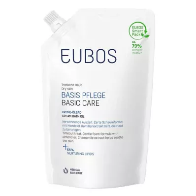 EUBOS CREME Olejová náplň do kúpeľa, 400 ml