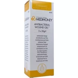 MEDIHONEY Antibakteriálny gél na rany, 5X20 g