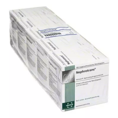 NEPHROTRANS enterálne obalené kapsuly, 5X100 ks NEPHROTRANS enterálne obalené kapsuly, 5X100 ks