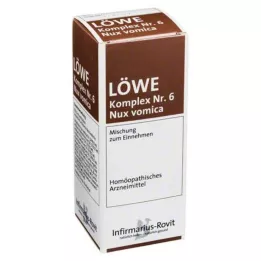 LÖWE KOMPLEX Nux Vomic kvapky č. 6, 100 ml