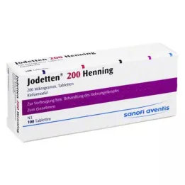 JODETTEN 200 tabliet Henning, 100 ks
