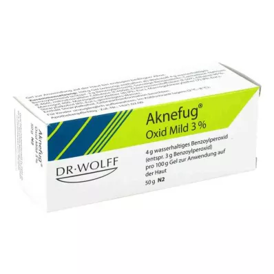 Mierny oxid fuga z akné 3 % (50 g)