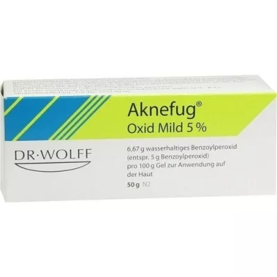AKNEFUG Oxide mild 5% gél, 50 g