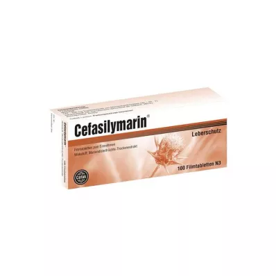 CEFASILYMARIN Filmom obalené tablety, 100 ks CEFASILYMARIN Filmom obalené tablety, 100 ks