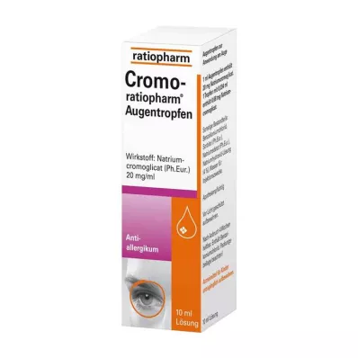CROMO-RATIOPHARM Očné kvapky, 10 ml CROMO-RATIOPHARM Očné kvapky, 10 ml