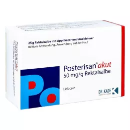 POSTERISAN Akútna masť s análnym dilatátorom, 25 g