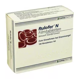 RULOFER N Filmom obalené tablety, 100 ks