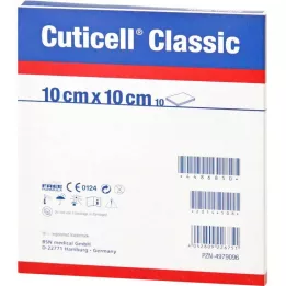 CUTICELL Klasická gáza na rany 10x10 cm, 100 ks
