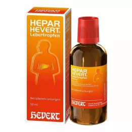 HEPAR HEVERT Kvapky na pečeň, 50 ml
