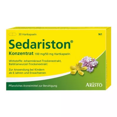 SEDARISTON Koncentrát tvrdých kapsúl, 30 ks