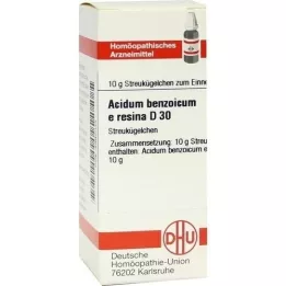 ACIDUM BENZOICUM E Resina D 30 globúl, 10 g