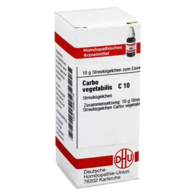 DHU Carbo vegetabilis C 10 guľôčky, 10 g DHU Carbo vegetabilis C 10 guľôčky, 10 g