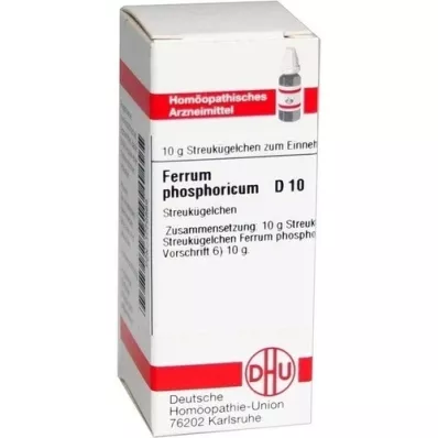 FERRUM PHOSPHORICUM C 10 guľôčok, 10 g