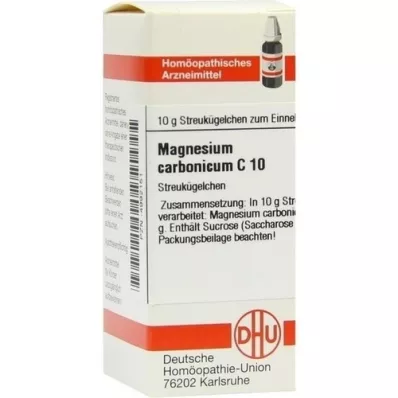 MAGNESIUM CARBONICUM C 10 guľôčok, 10 g