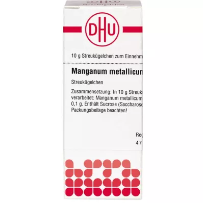 MANGANUM METALLICUM D 10 guľôčok, 10 g