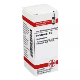 VERBASCUM D 3 guľôčky, 10 g