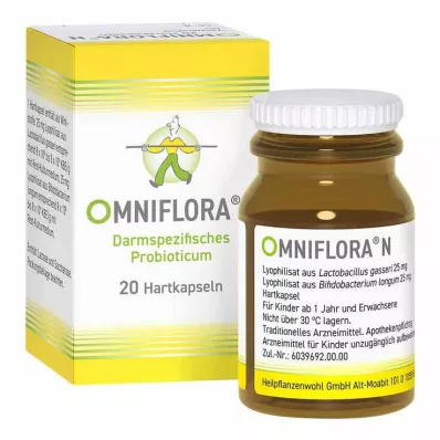 OMNIFLORA N Tvrdé kapsule, 20 ks OMNIFLORA N Tvrdé kapsule, 20 ks