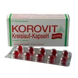 KOROVIT Cirkulačné kapsuly, 20 ks