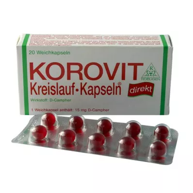 KOROVIT Cirkulačné kapsuly, 20 ks