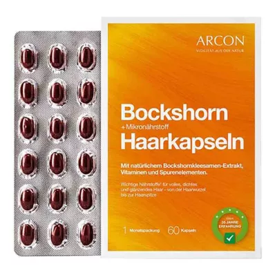 Senovka grécka + mikronutričné vlasové kapsuly, 60 ks