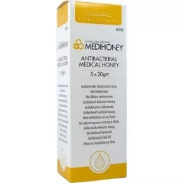 MEDIHONEY Antibakteriálny liečivý med, 5X20 g