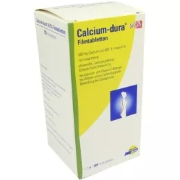 CALCIUM DURA Vit D3 filmom obalené tablety, 120 ks