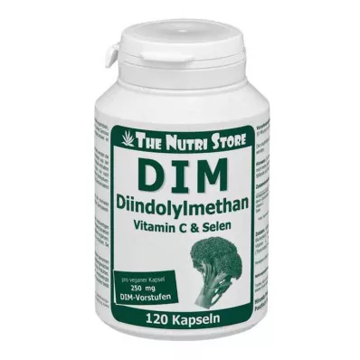 DIM Diindolylmetán 250 mg vegetariánske kapsuly, 120 ks DIM Diindolylmetán 250 mg vegetariánske kapsuly, 120 ks