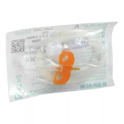 VENOFIX A Venipunktúra Best.25 G 0,5 mm oranžová, 1 ks