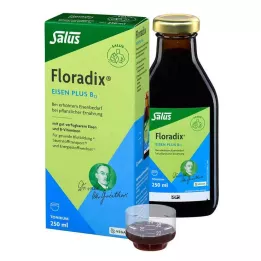FLORADIX Vegánske tonikum Železo plus B12, 250 ml