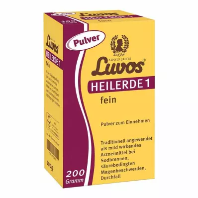 LUVOS Liečivý íl 1 jemný, 200 g LUVOS Liečivý íl 1 jemný, 200 g