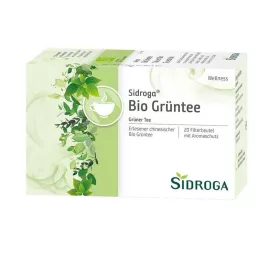 SIDROGA Filtračné vrecko na zelený čaj Wellness, 20X1,7 g