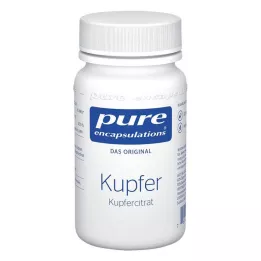 PURE ENCAPSULATIONS Meď Citrát meďnatý kapsuly, 60 kapsúl
