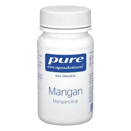 PURE ENCAPSULATIONS Mangán Citrát mangánu, 60 kapsúl