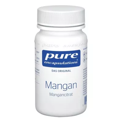 PURE ENCAPSULATIONS Mangán Citrát mangánu, 60 kapsúl