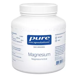 PURE ENCAPSULATIONS Magnézium magnézium citrát kapsuly, 180 kapsúl