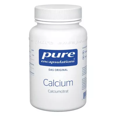 PURE ENCAPSULATIONS Kalcium Citrát vápenatý, 90 kapsúl
