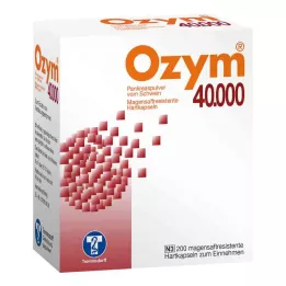 OZYM 40 000 tvrdých kapsúl s enterickým obalom, 200 ks