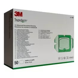 TEGADERM 3M I.V. Advanced fixation v.10x12 cm 1688, 50 ks