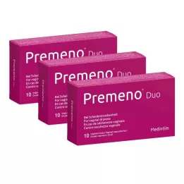 PREMENO Duo Vaginalovula, 3X10 ks