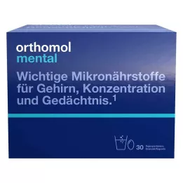 ORTHOMOL mentálne granule/kapsuly 30 dní v kombinácii, 30 ks