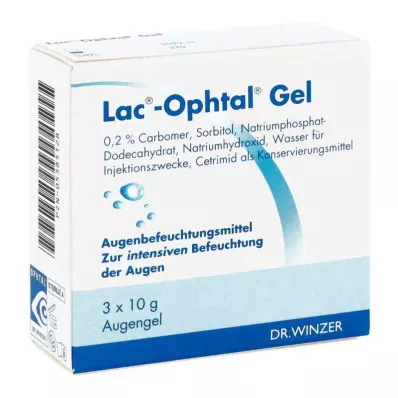 LAC OPHTAL Gél, 3X10 g LAC OPHTAL Gél, 3X10 g