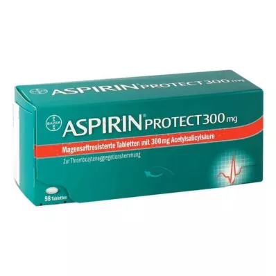 ASPIRIN Protect 300 mg entericky obalené tablety, 98 ks ASPIRIN Protect 300 mg entericky obalené tablety, 98 ks