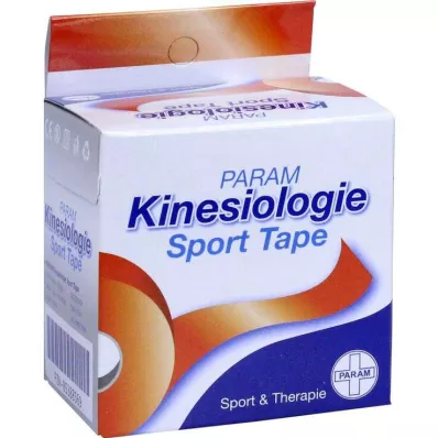 KINESIOLOGIE Športová páska 5 cmx5 m červená, 1 ks