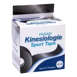 KINESIOLOGIE Športová páska 5 cmx5 m čierna, 1 ks