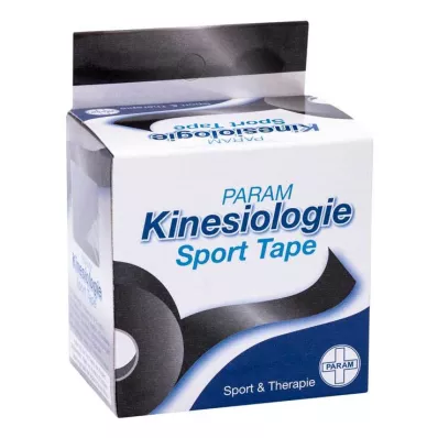 KINESIOLOGIE Športová páska 5 cmx5 m čierna, 1 ks